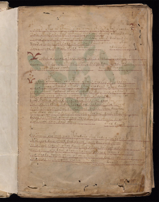 Decoding Folio 1r: Inside a 15th-Century Color Laboratory